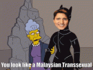 You look like a Malaysian Transsexual Trudeau.gif